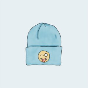Logo Embroidered Knit Beanie